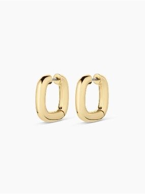 Gorjana 18k gold Charlie Hoops - New